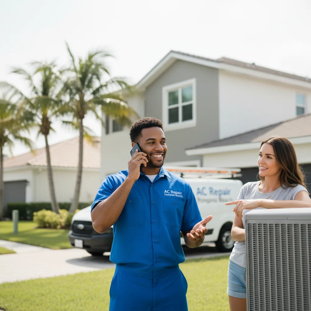 AC Repair Pompano Beach customer support in Saint Bonifacius